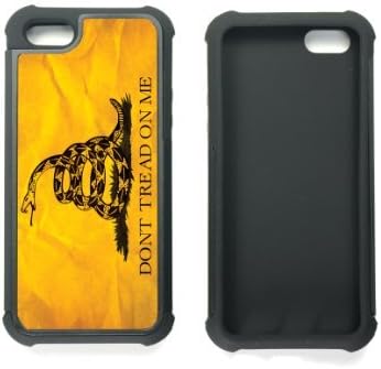 Dont Tread On Me Best 2in1 Custom Cell Phone Case Cover for iPhone 5, iPhone 5S