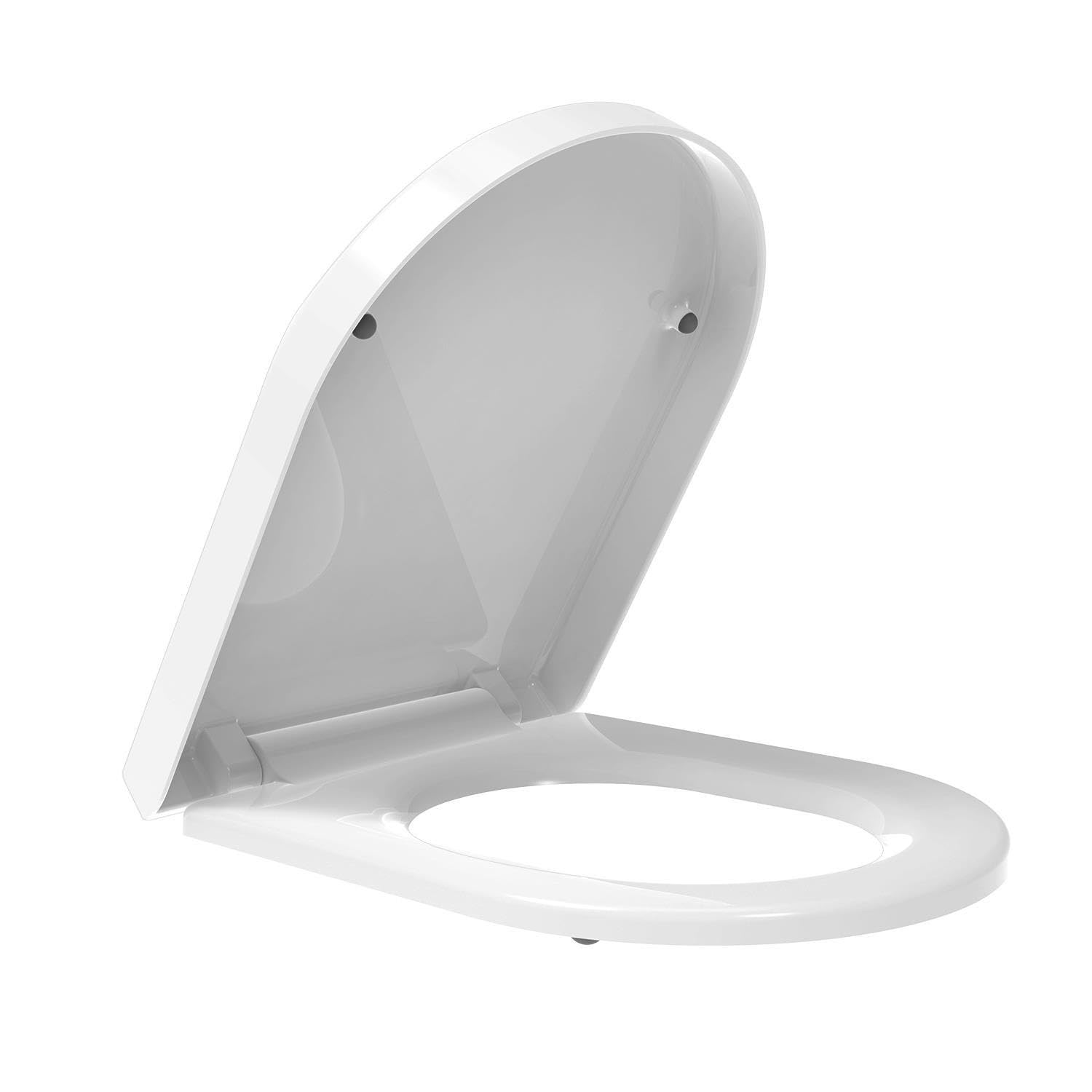 D Shape Toilet Seat Plastic