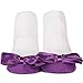 Trumpette 6 Pairs Of Lucy's Big Bow Jewel Toned Socks In A Gift Box, Assorted, 0-12 Months
