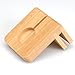 MobileVision Compatible Stand for Apple iWatch Adapter for use with Bamboo Charging Stations and Multi-Device Organizers
