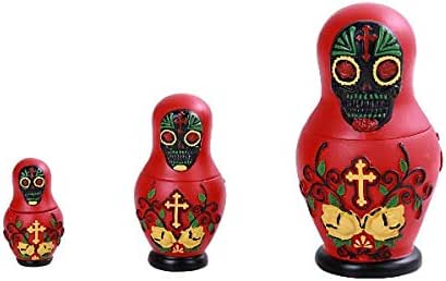 day of the dead nesting dolls