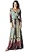 Tua USA 3/4 Sleeve Wrap Knit Maxi Dress (Large, Jewel Toned Print)