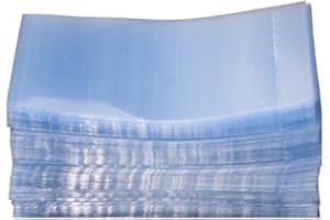 Supplement and Supply 45 x 23 mm Clear Perforated Shrink Band for Various Boston Round Bottles, Tinctures, and Many Other Liquid Bottles. [Compatible Diameter: 1”] - Bundle of 500