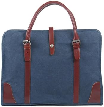 Nasis Portable Briefcase Minimalist Men's Casual Business Bags Messenger Bag Laptop Tote Bag Korean Style AL4017 (blue)