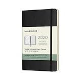 Moleskine Classic 12 Month 2020 Weekly Planner, Soft Cover, Pocket (3.5