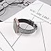 TOYOUTHS Compatible with Fitbit Sense/Sense 2 Band/Versa 3/Versa 4 Bands Women Men Dressy Elastic Nylon Fabric Strap Stretchy Sport Wristband Accessories Replacement for Fitbit Versa 4, Beige/Large