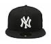 New Era Men's 59FIFTY® New York Yankees Black Hat 7 5/8