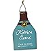 Gift Boutique Kitchen Theme Plaques Wooden Hanging Wall Art Home Decor Set of 4 Shaped Word Signs Modern Paintings 5 x 8 inches For Office Bar Bedroom Bathroom Living & Dining Decoration Accessories