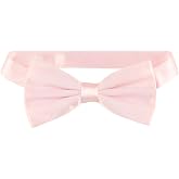 100% SILK BOWTIE Solid Tint Men's Bow Tie For Tuxedo Or Suit | UK