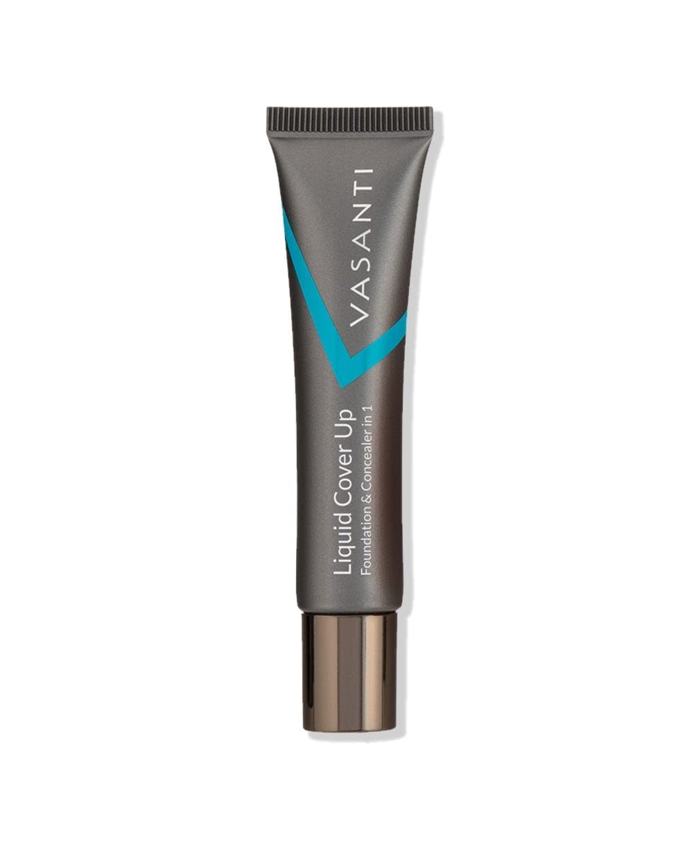 Liquid V12 - Vasanti Cosmetics Liquid Cover-Up - Foundation & Concealer in One - Full Coverage, Blendable, Liquid Foundation, Safe on Sensitive Skin, Paraben-Free, Cruelty-Free