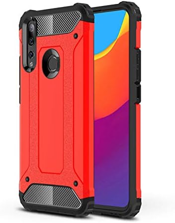 AOBOK For Huawei P Smart Z Case, Huawei Y9 Prime 2019 Premium Cover Extreme Drop Protection and Air Cushion Technology, Anti-Scratch, Case For Huawei P Smart Z / Y9 Prime 2019 Smartphone, Red