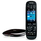 Logitech Harmony Remote with Customizable Touch Screen and Closed Cabinet RF Control - Black (Certified Refurbished)