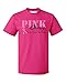 Promotion & Beyond Breast Cancer Awareness Pink Strong T-Shirt for Men Fight Cancer Shirts, Cyber Pink, L