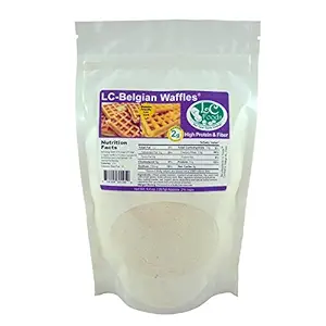 Low Carb Belgian Waffle Mix - LC Foods - All Natural - No Sugar - Diabetic Friendly - 9.4 oz