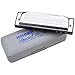 Hohner Special 20 Harmonica, 10 Holes Major C Bundle with Hard Case, Mini Harmonica Necklace and Juliet Music Polishing Cloth (C Bundle)
