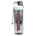Vandor Marvel Deadpool 24 Ounce Tritan Sport Bottle, Red/Black