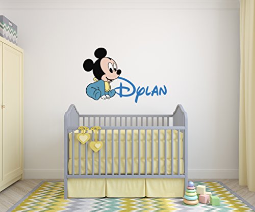 mickey mouse baby room decor
