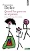 Quand Les Parents Se S'Parent (English and French Edition) by