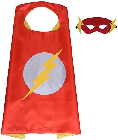 Halloween Superhero Dress Up for Kids, Outfit for Cosplay Party, Christmas, Birthday Gift