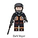 Ginkago Tiny Lego-Like Action Figure Fort Game Fans, Fort Game Battle Crew Royale Skin Themed Small Action Figures 8pc, 4.5cm