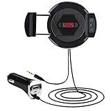 Bestfit Bluetooth FM Transmitter,Wireless Audio Stereo,USB Fast Car Charger, Hands Free Calling