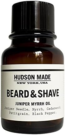 Hudson Made - Organic Juniper Myrrh Beard + Shave Oil