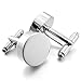 COUYA Stainless Steel Cufflinks Men's Classic Shirt Tuxedo Cufflinks for Wedding Business