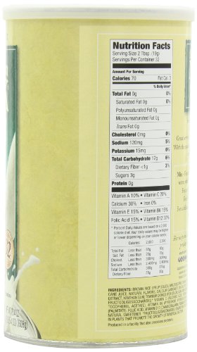 Better Than Milk Vegan Beverage Mix, Rice Milk Powder, Original Flavor, 21.4-Ounce Canisters, 6-Pack - Thumbnail 3