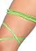 Leg Avenue Women's Leg Wraps, Neon Green, One Size