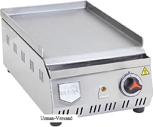 REMTA® R97 Pro Electric BBQ Grill Roasting Dish Griddleplatte Grill Plate Bratt Griddle Plate, Stainless Steel