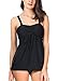 VERABENDI Summer Plus Size Two Pieces Tankini Top Swimsuit with Triangle Briefs