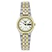 Sieko Women's SYM796K Two Tone Stainless Steel Analog with White Dial Watch