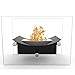 Elite Flame Arkon Ventless Tabletop Bio-Ethanol Fireplace Black