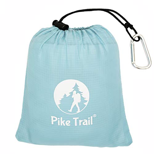 Pike Trail Sleeping Bag Liner - Travel and Camping Sheet, Lightweight and Compact Insert with Full Length Zipper and Guarantee (Royal Purple, Large, 82" L x 41" W) - Thumbnail 7