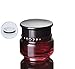 TOPWEL 2PCS 50ML(1.7 OZ) Wine Red Glass Empty Refillable Cosmetic Cream Jar Pot Bottle Container (A#)