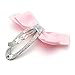 HBY 30 pcs: Boutique Baby Girls Toddler Hair Bow Snap Alligator Clips, Barrettes with silver base