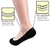 WW SPORTOWN Mocofo Women's 3 Pair Ultra Low Cut No Show Socks Hidden Flat Boat Line Non Slip