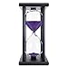 Tanmalan Hourglass Sand Timer(Pueple Sand,Black Frame,60±6Minutes,8x4x4inch)…