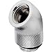 Corsair Hydro X Series 45° Rotary Adapter, Chrome, 2-Pack