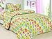Dor Extreme Super Soft Luxury Twin Floral Green Garden Bed Sheet Set in 8 Different Prints, 3 Piece Set, (Green Floral Garden)…