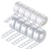 Favourde 5 Rolls 16' Balloon Garland Arch Strip Tape Kit & 5 Rolls Balloon Glue Pt. Dots Stickers For Wedding Party Balloon Decoration