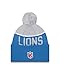 New Era Men's NFL 2015 Detroit Lions Sport Knit Hat Blue/Grey Size One Size