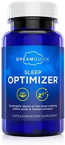 #1 Sleep Aid from Germany - DreamQuick Sleep Optimizer - Clinically Developed Natural Sleeping Pills with 100% Satisfaction Guarantee by DreamQuick