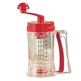 Batter Dispenser With Mixer and Handle - Unique Kitchen Gadgets, Great for Pancakes and Cupcakes