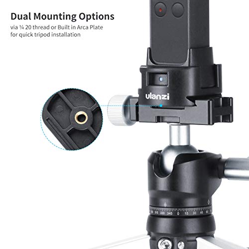 ULANZI OP-4 OSMO Pocket WiFi Base Tripod Adapter for DJI OSMO Pocket Wireless Module Base Gimbal Sta - //coolthings.us