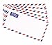 Airmail Printed Enevlopes DL Size 70gsm Strong Lightweight Posting International (pack of 50)