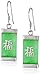 Amazon Collection Rhodium-Plated Sterling Silver Green Jade
