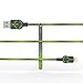 Volutz ArmorCord Lightning Cable (6ft), MFi Certified Fast Charger, Compatible with iPhone Xs/XS Max/XR/X / 8/8 Plus / 7/7 Plus / 6/6 Plus / 5 / 5S and More (Moss-Green)