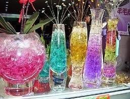 6-Bag Colorful Magic Nutrient &amp; Moisturizing Crystal Water Jelly Mud Soil Beads Balls Vase Decorator for Plant Growing by TJSpecia