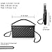 Bosam iPhone XR case Ladylike iPhone Leather Wallet Crossbody Purse with Chain Strap Credit Card Holder Cover for Woman (Black)
